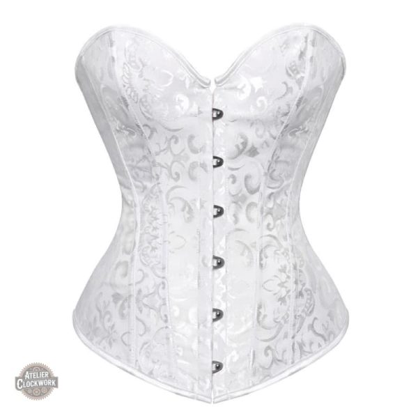 Corset design steampunk pour silhouette voluptueuse