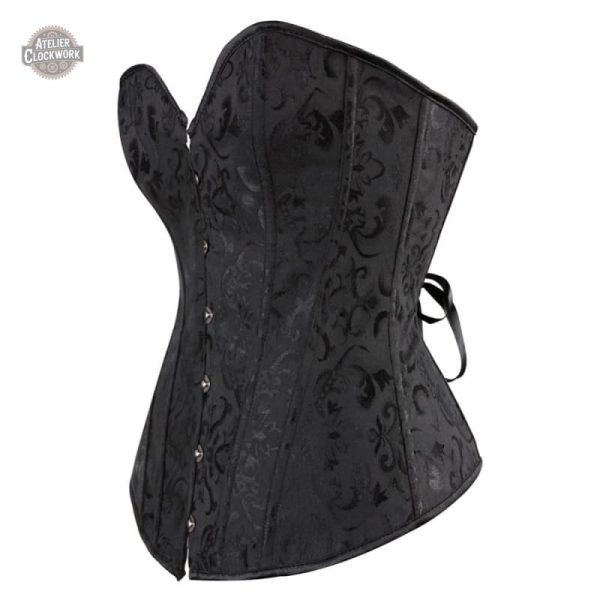 Corset femme aux courbes généreuses et look rétro