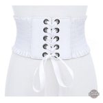 Accessoire steampunk élégant en blanc