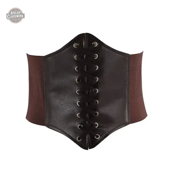 corset-serre-taille-cuir-steampunk-store-1 Serre-taille cuir ajustable élégant pour un look steampunk