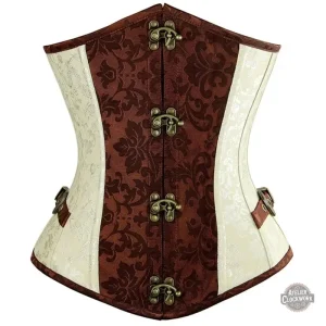 Corset sous buste steampunk pour femme