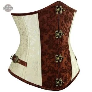 Corset sous buste au style rétro-futuriste