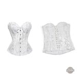 Corset grande taille au style rétro-futuriste