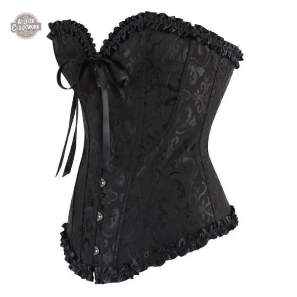 Corset steampunk chic pour silhouettes voluptueuses
