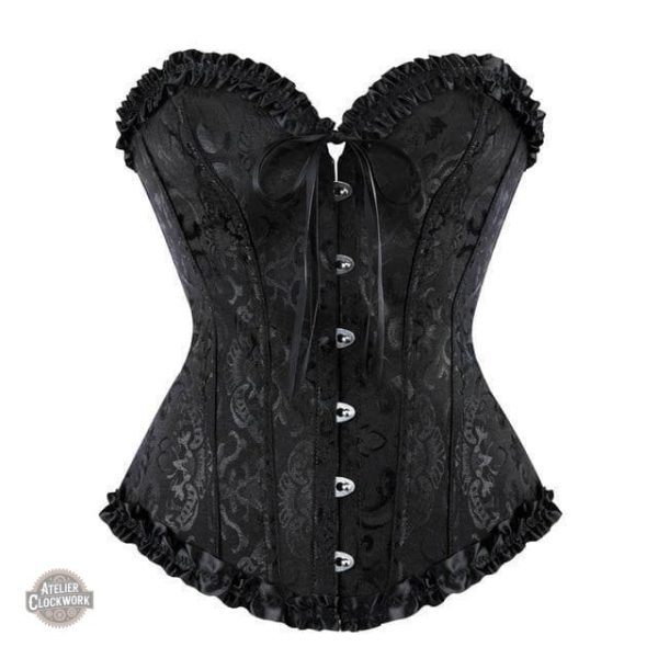 Corset overbust, alliant confort et esthétique steampunk