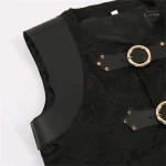 Corset noir homme steampunk