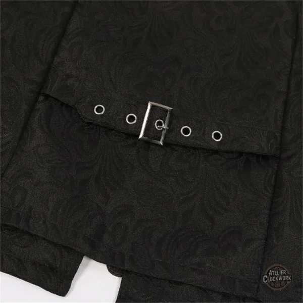 Gilet corset homme tendance gothique