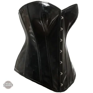 Corset Overbust steampunk, touche vintage et moderne