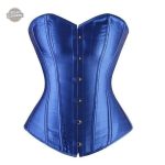 Corset effet satiné, pièce maîtresse de la mode steampunk