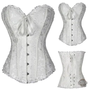 Corset Steampunk pour femme, style rétro