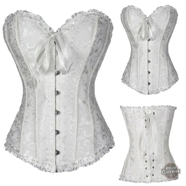 Corset Steampunk pour femme, style rétro