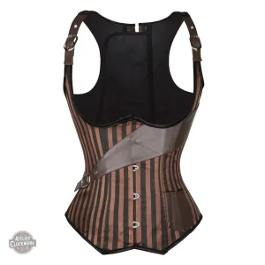 Corselet Underbust Steampunk Femme
