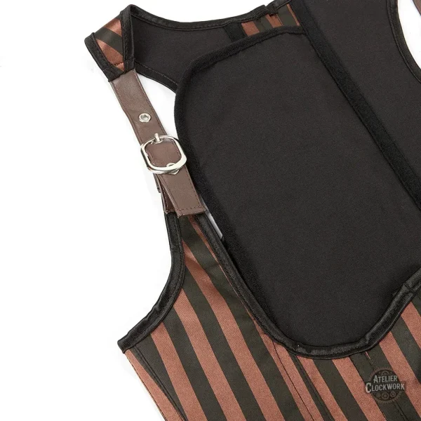 Corselet ajusté inspiré de l'esthétique victorienne