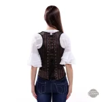 Mode steampunk : corset femme pour un voyage dans le temps