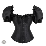 Corset victorien noir - Irène Adler