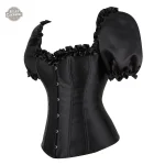 Corset noir, inspiration steampunk pour un look unique