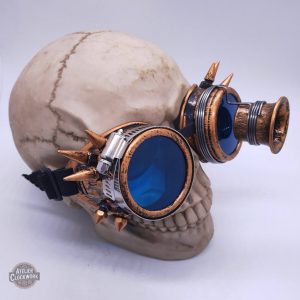 Lunette de style rétro inspirée du steampunk