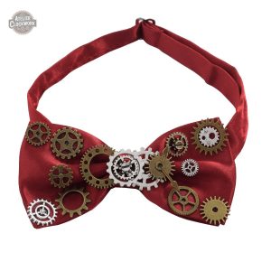 Accessoire de cosplay Steampunk, cravate au style rétro