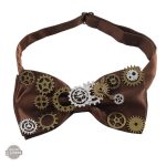 Cravate originale inspirée du futur pour le cosplay Steampunk