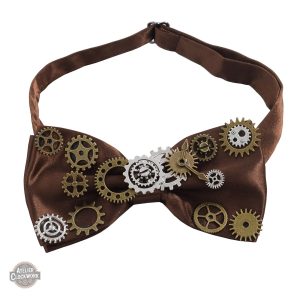 Cravate originale inspirée du futur pour le cosplay Steampunk