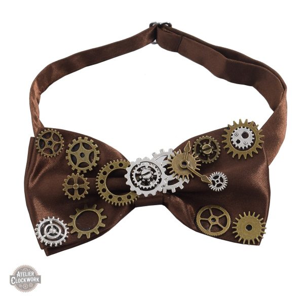 Cravate originale inspirée du futur pour le cosplay Steampunk