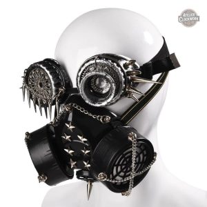 Masque Steampunk Halloween Freak pour une ambiance unique