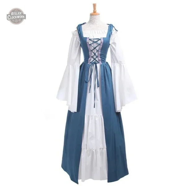 Déguisement Steampunk, robe Guenièvre élégante