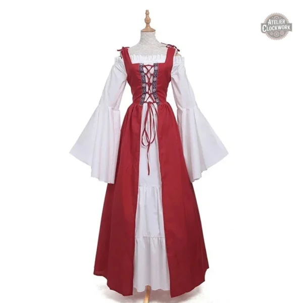 Tenue féminine Steampunk, robe Gueni
