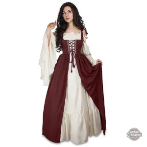 Robe Guenièvre style victorien pour soirées