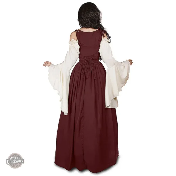 Tenue Steampunk pour femme en robe historique
