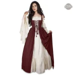 Robe vintage inspirée de la mode victorienne