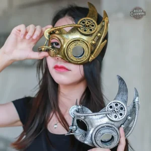 Masque Steampunk pour un look futuriste