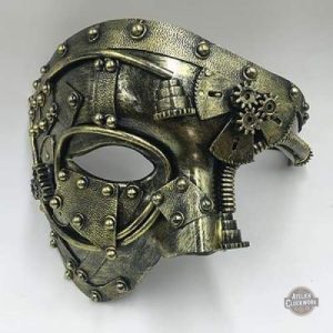 Masque Steampunk inspiré du Fantôme de l'Opéra