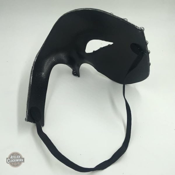 Masque en cuir steampunk, look mystérieux
