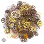 Engrenages Steampunk DIY en métal pour projets créatifs