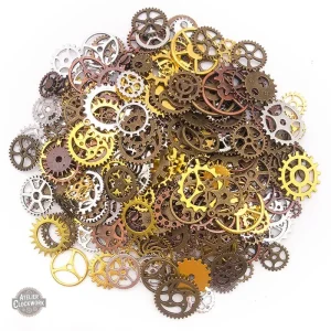 Engrenages Steampunk DIY en métal pour projets créatifs