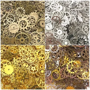 Engrenages décoratifs Steampunk pour bricolage artistique