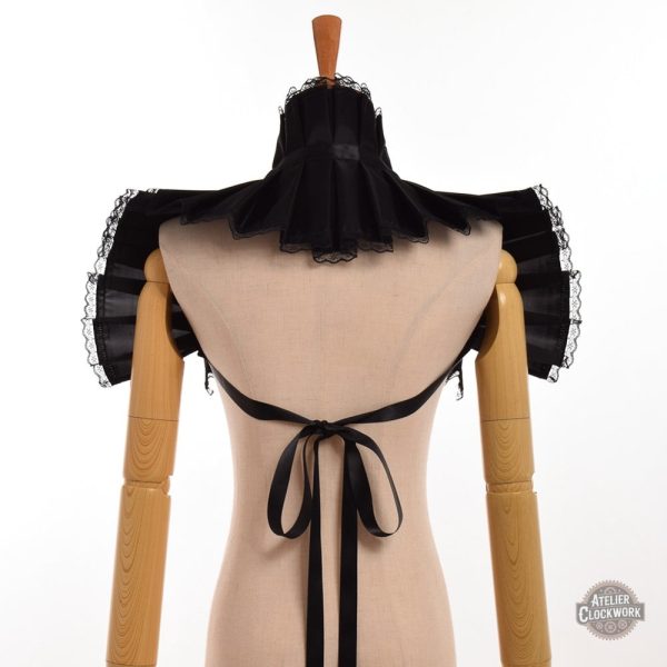 Épaulière Steampunk avec design vintage et industriel