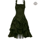 Robe Steampunk élégante pour femme au style victorien