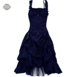 Tenue courtisane inspirée de l'époque victorienne chic