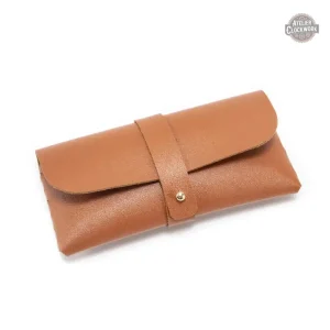 Étui à Lunettes en cuir vintage