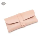 Étui à lunettes en cuir au design classique