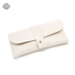 Étui en cuir pour lunettes avec charme rétro