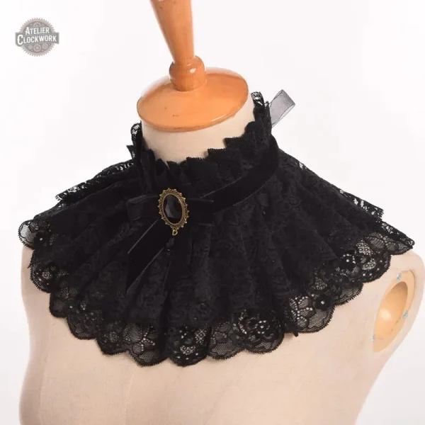 Col gothique pour look steampunk unique