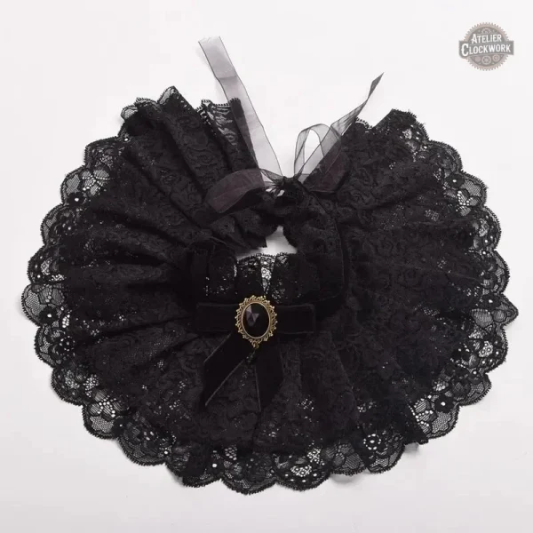 Col gothique pour cosplay steampunk