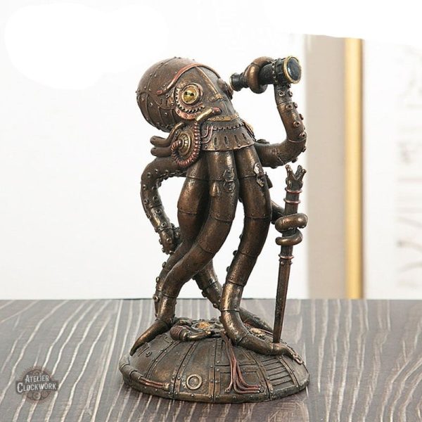 Figurine inspirée du style Steampunk et de l'univers Cthulhu