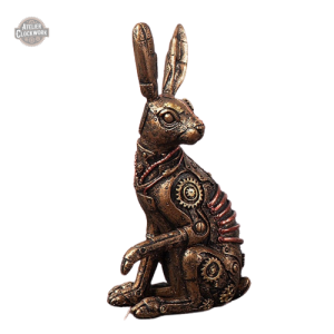 Lapin Mécanique Steampunk en décoration originale