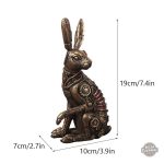 Accessoire décoratif Steampunk : Lapin Mécanique unique