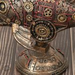 Élément décoratif Piranha Mécanique Steampunk
