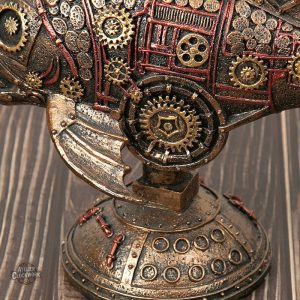 Élément décoratif Piranha Mécanique Steampunk